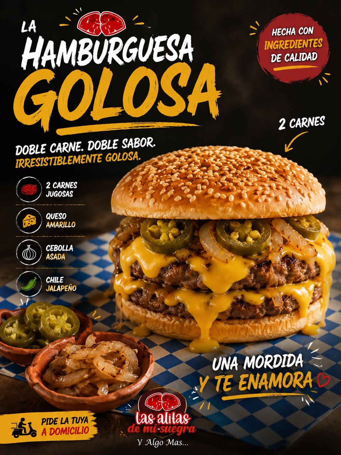 Hamburguesa La Golosa